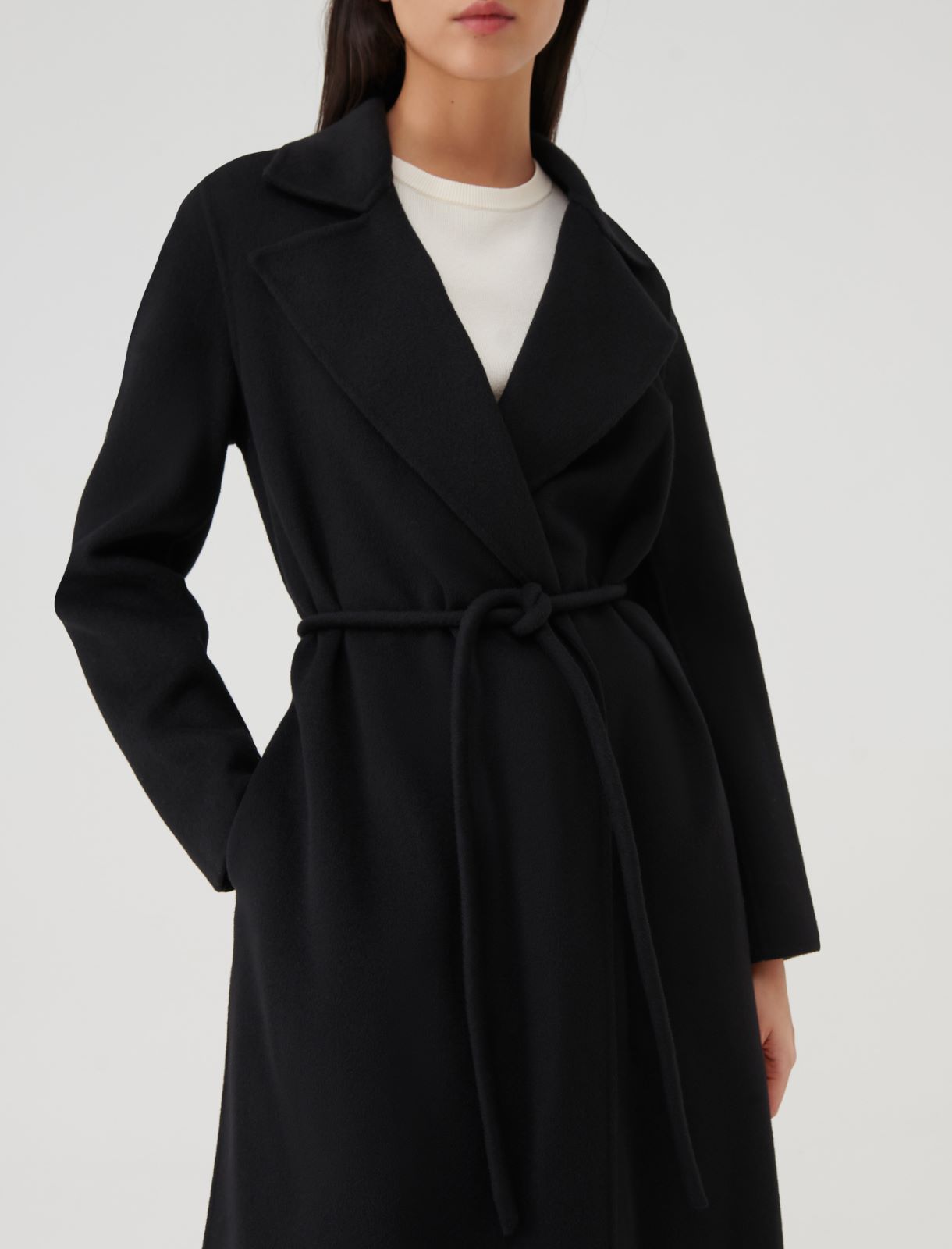 Marella black clearance coat