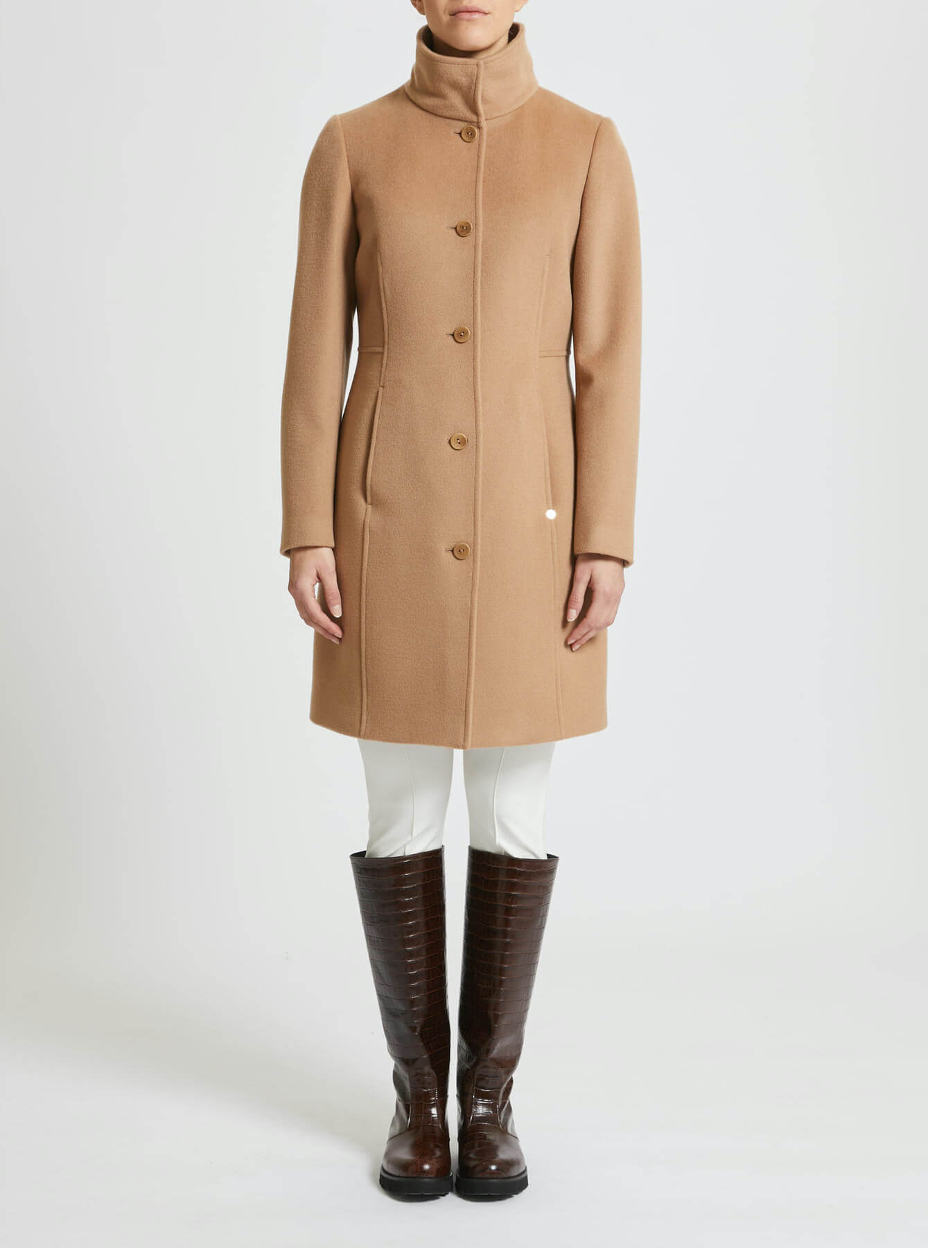 PENNYBLACK cappotto donna slim lana LIZ 20140223 5 CAMMELLO inverno 20 –