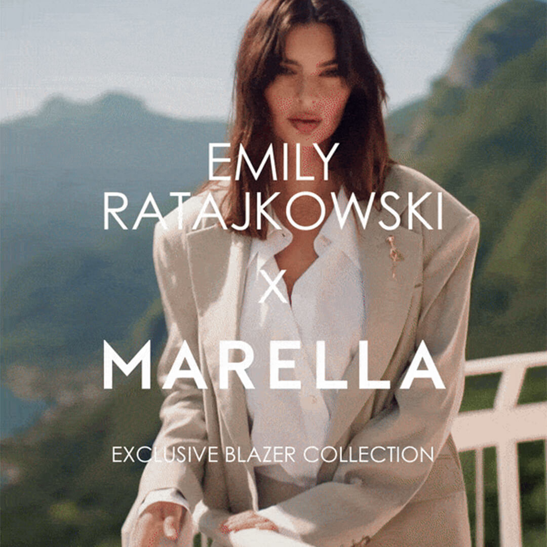 Emily Ratajkowski PER MARELLA: BLAZER